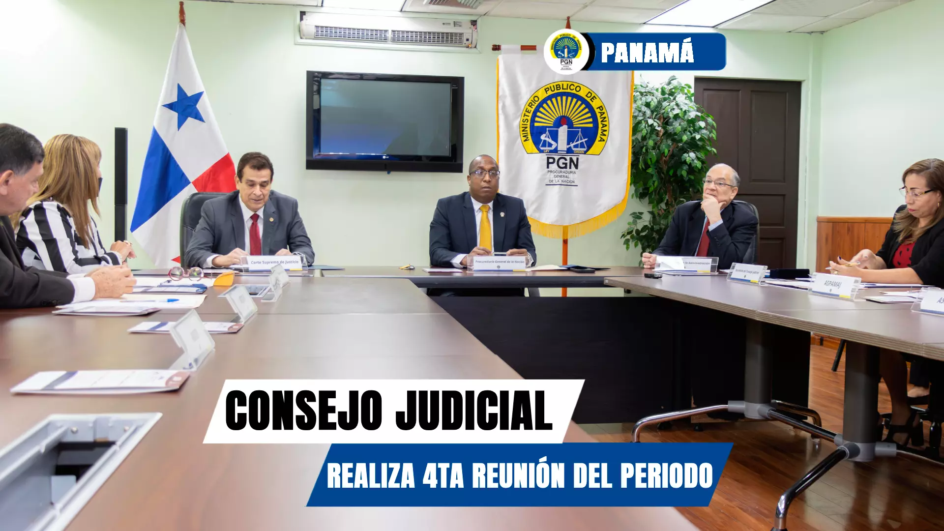 Consejo Judicial realiza cuarta reunión ordinaria del actual periodo, en la que se abordaron importantes temas